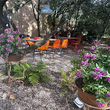 Bed and breakfast Le Calme De La Garrigue Russan